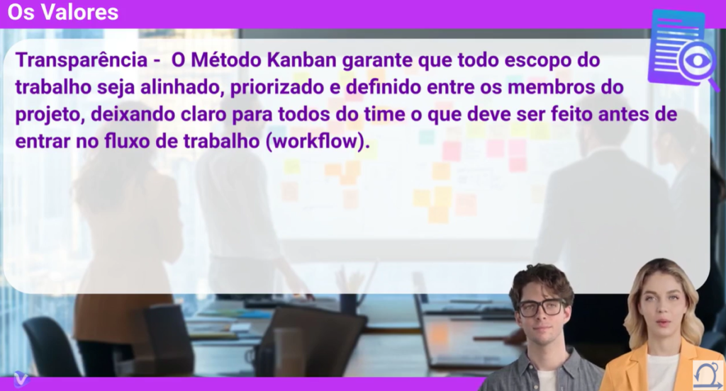 Os Valores do Kanban